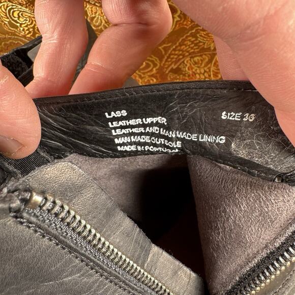 Miz Mooz Black Lass Ankle Boots - Picture 3 of 5